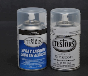 Semi Gloss Lacquer Clear Coat Testors